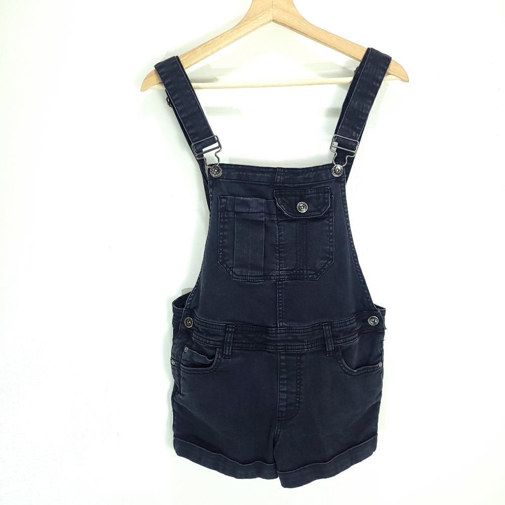 Ardene Black Denim Romper